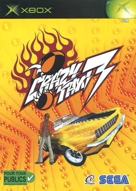 Crazy Taxi 3 High Roller (USA) box cover front